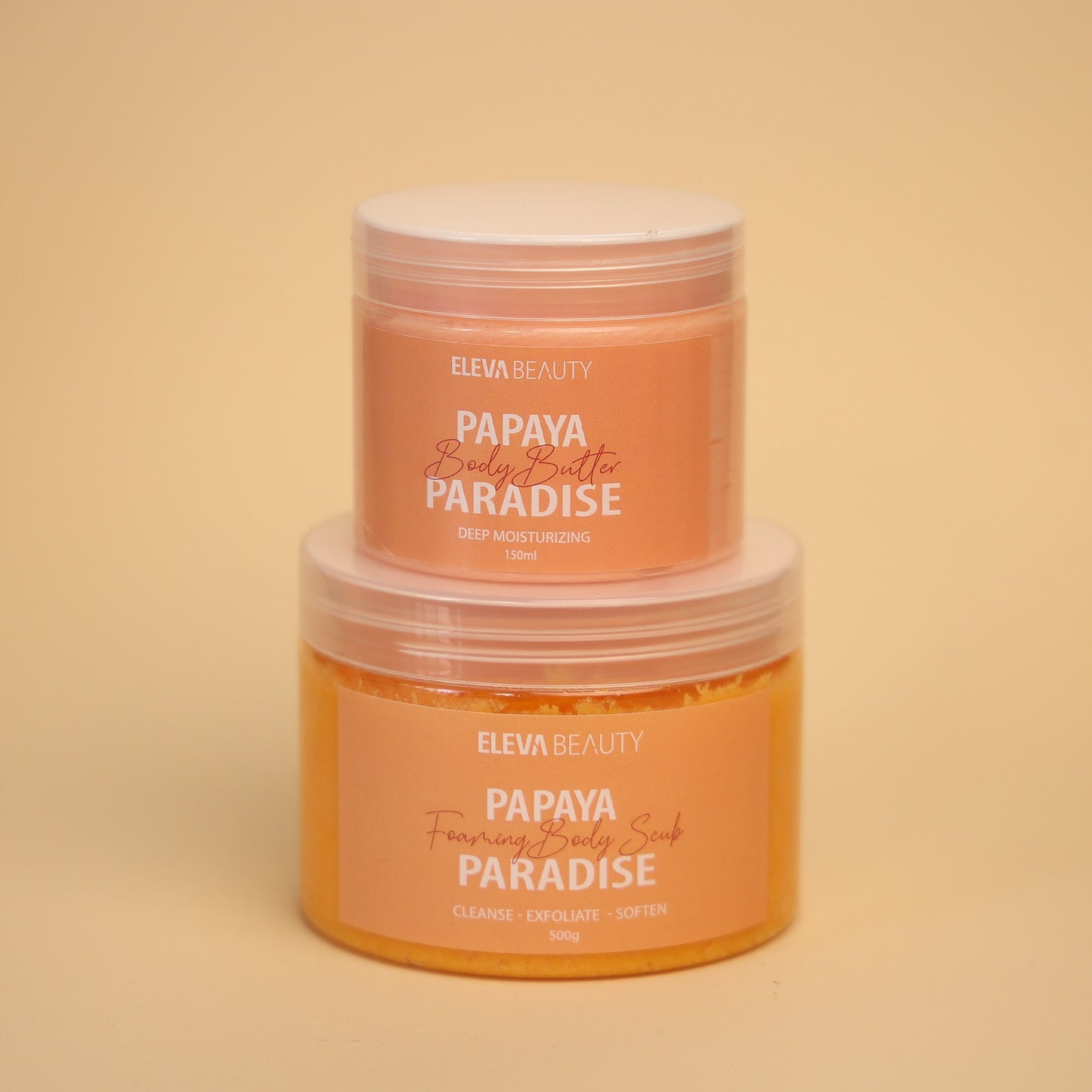 Eleva Silky Pair - Papaya